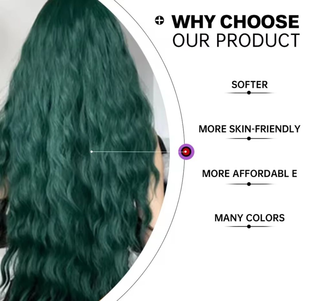 Cosplay Wig | Forrest Green