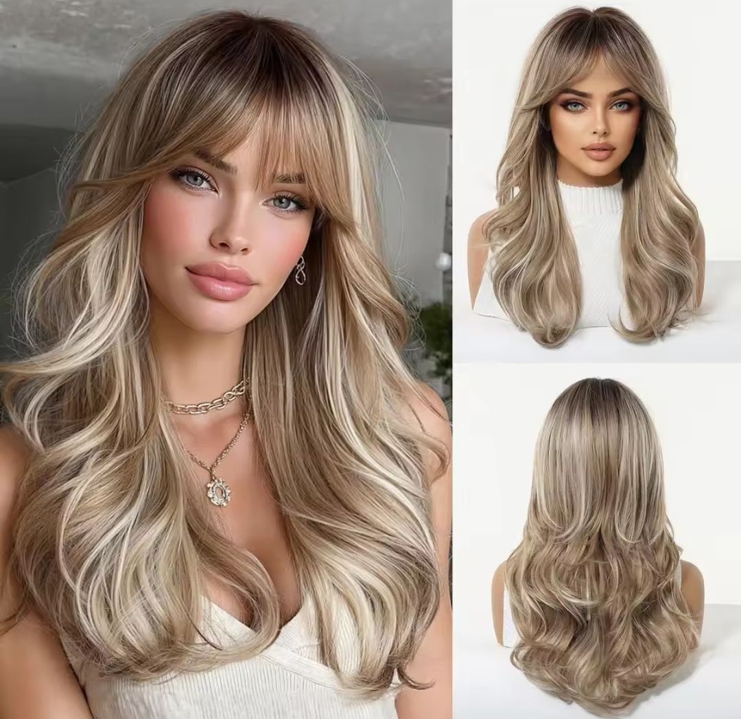 Ange Wig | Beige Blonde Mix
