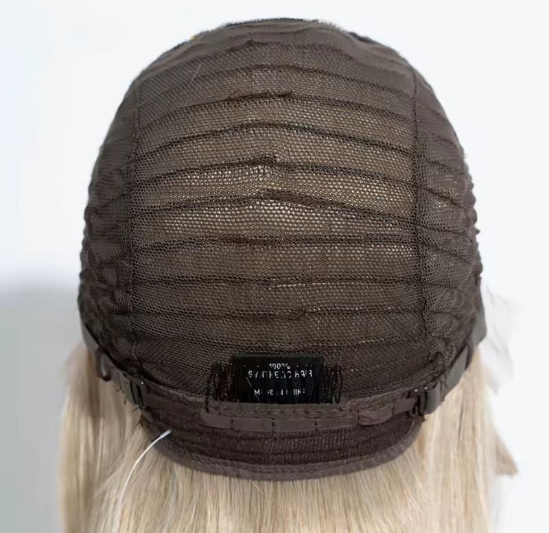 Toni Wig | Brown Ombre Highlights Lace Front with Bangs