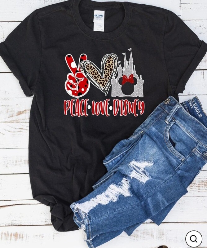 peace LOVE Disney