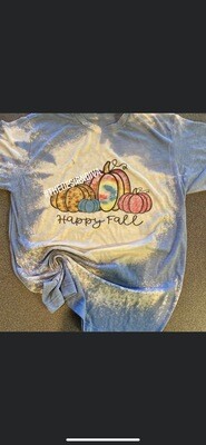Tiedye Happy Fall