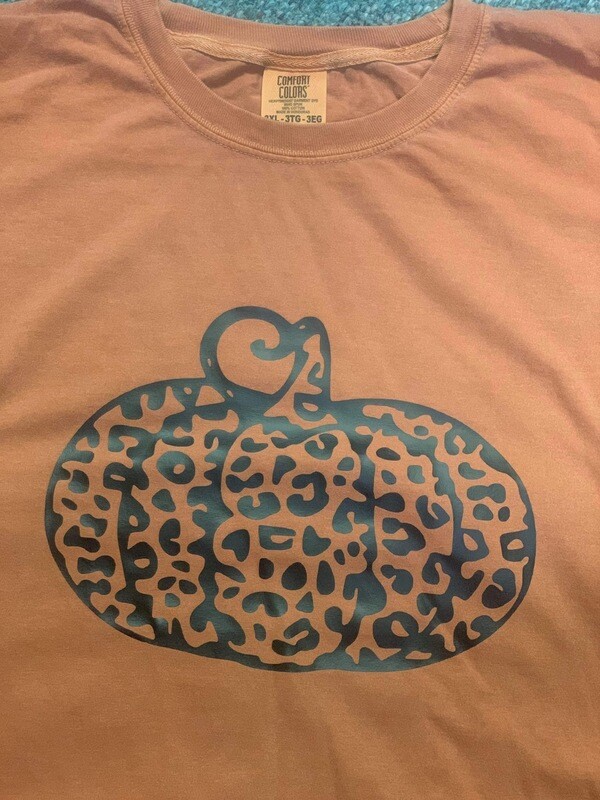 Leopard Pumpkin CC Tee