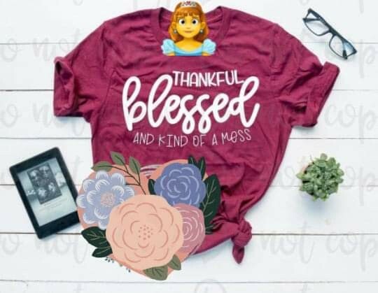 Thankful BLESSED HotMess
