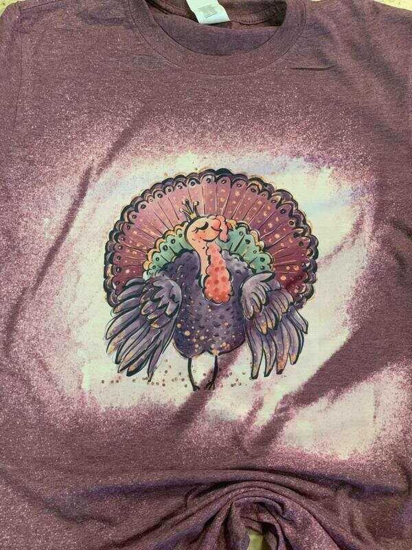 Bleached Colorful Turkey