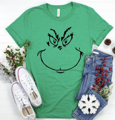 Grinch Face T