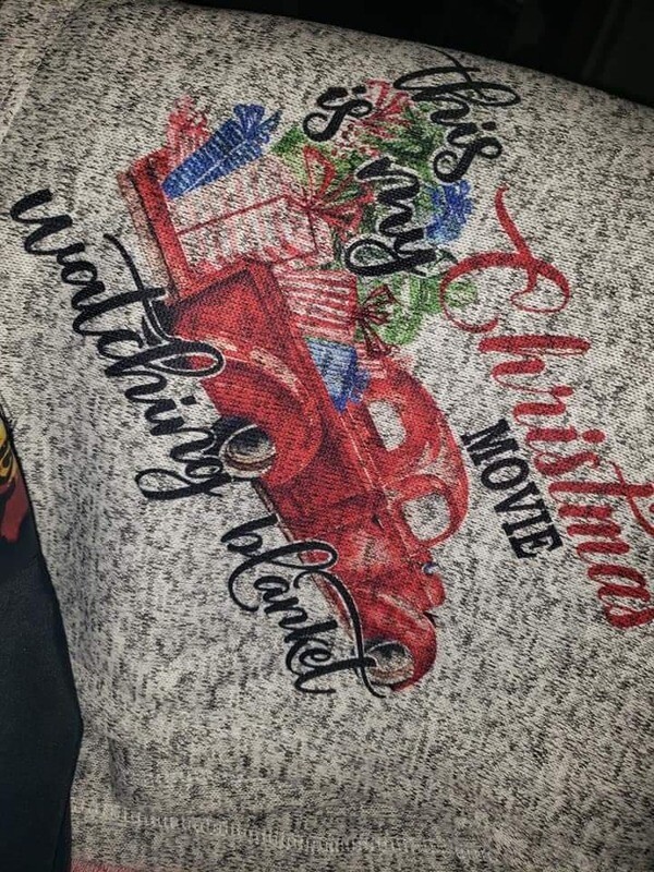 Christmas Movie watching blanket