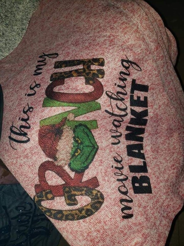 Grinch Watching Blanket