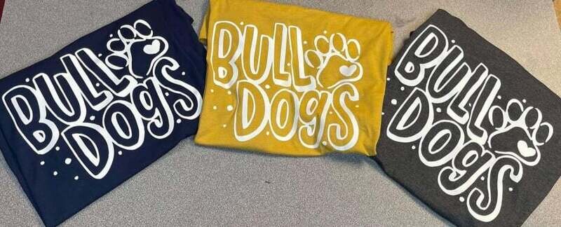 BullDogs with PawPrint