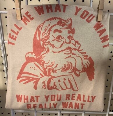 Tell Me What You Want Santa