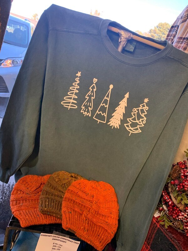 Christmas Trees Sweatshirt