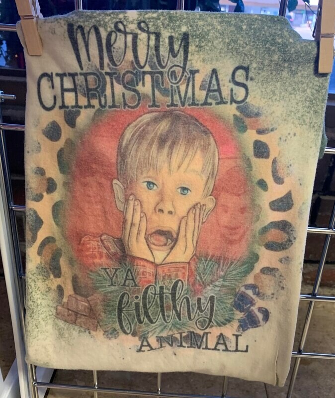 Merry Christmas Filthy Animal Home Alone