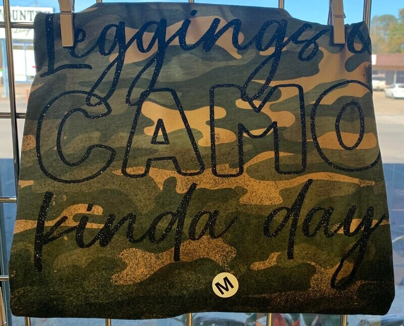 Leggings and Camo Kinda Day