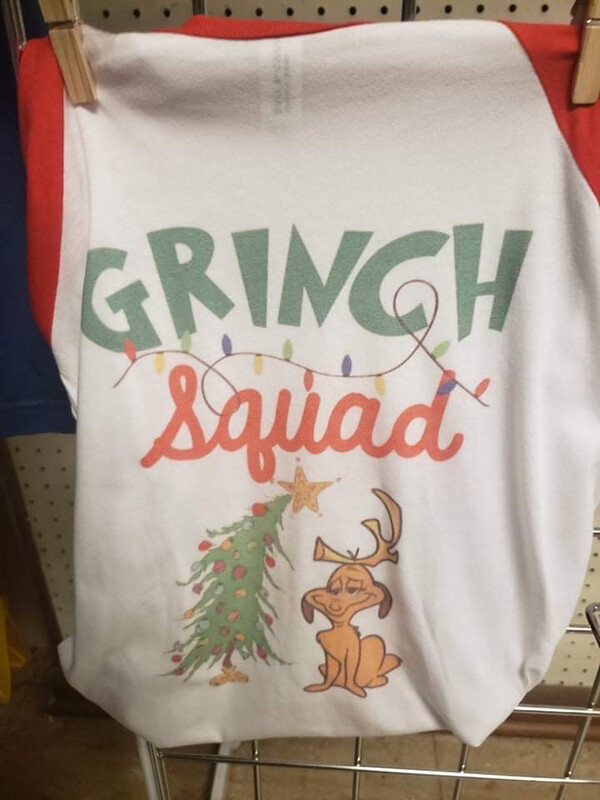 Grinch Squad Raglan Youth/Toddler