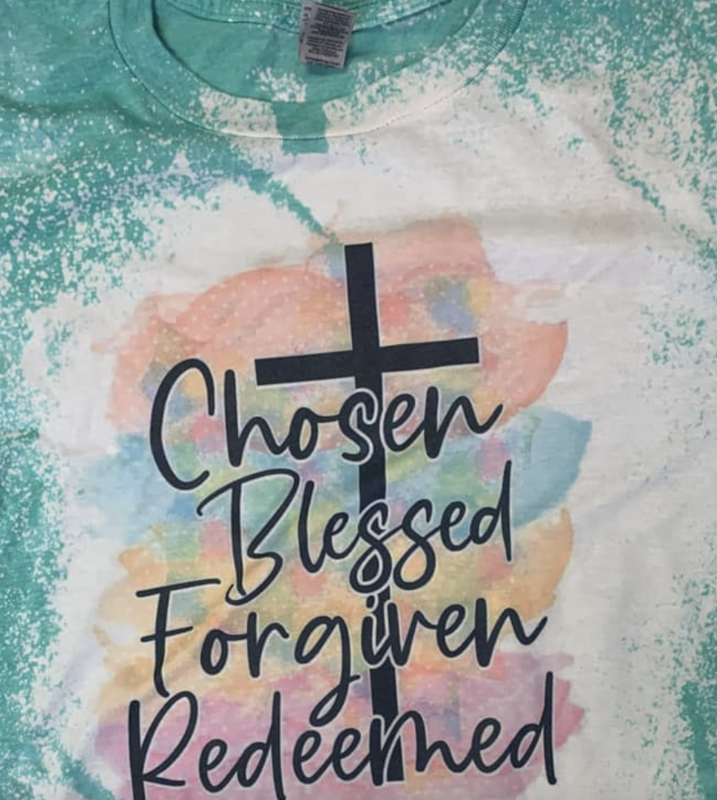 Chosen Blessed Forgiven Redeemed
