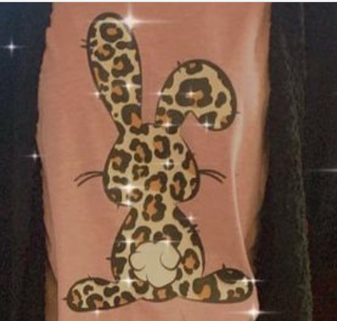 Peter Cottontail Leopard Bunny
