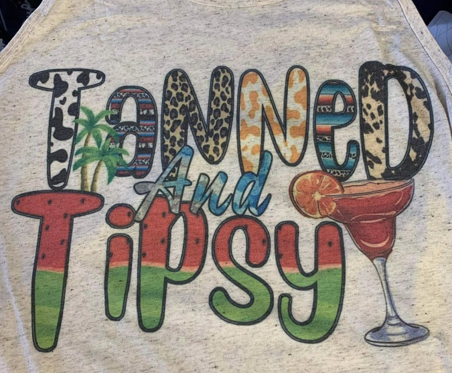 Tanned And Tipsy
