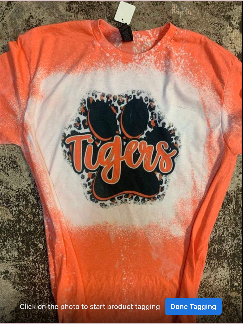 MeekTiger -Bleached T-shirt