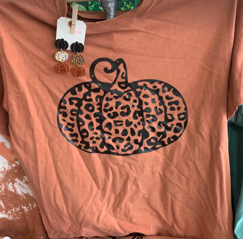 Cheetah Pumpkin Tee