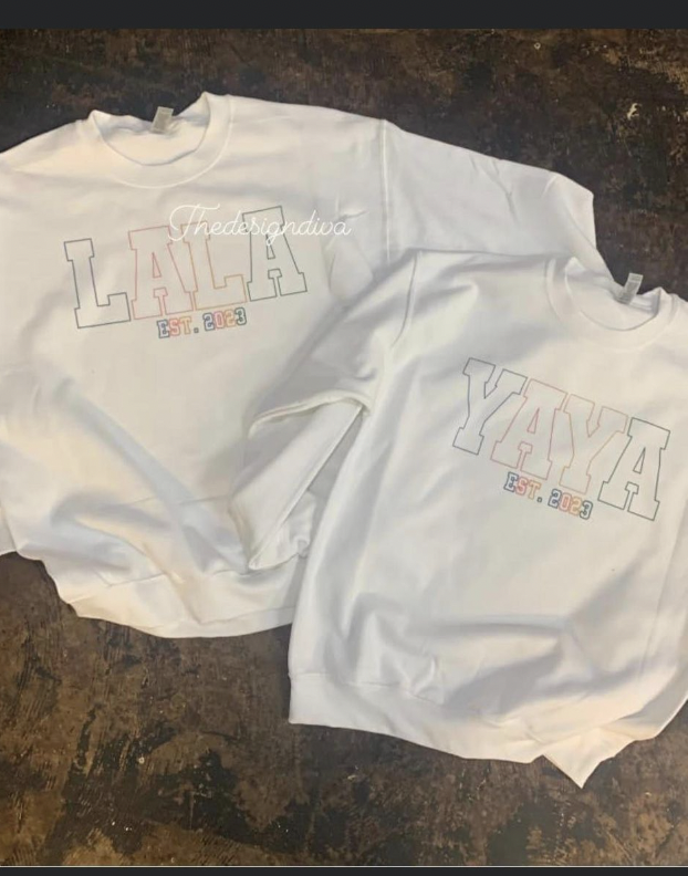 Grandparent Rainbow Sweatshirt