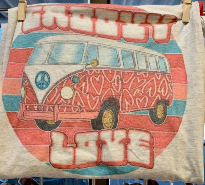 Groovy Love- Red Sleeve Ragland