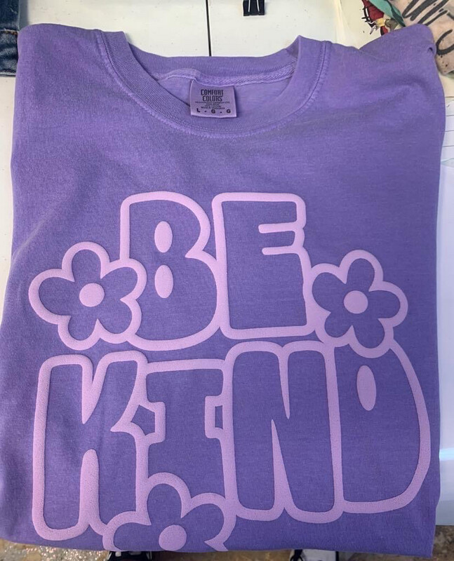 Be kind puff vinyl