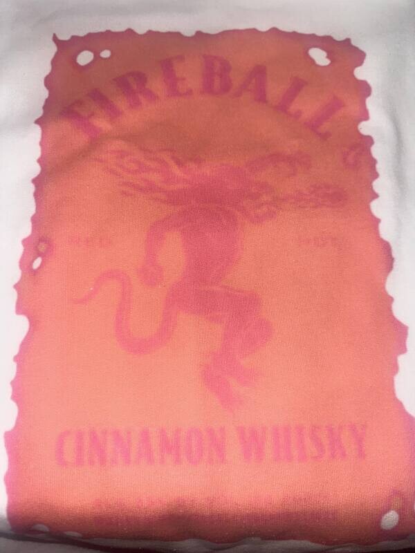 Fireball whiskey sweatshirt