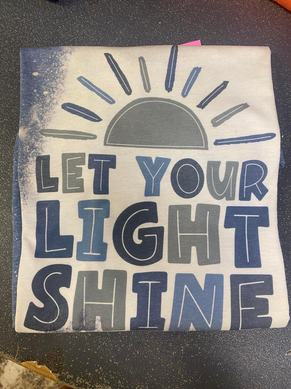 Let your light shine bleached