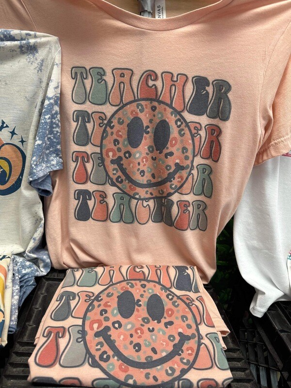 Teacher smiley leopard