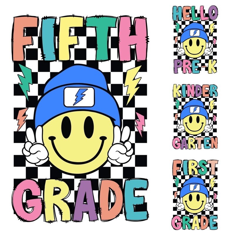Racing smiley grade