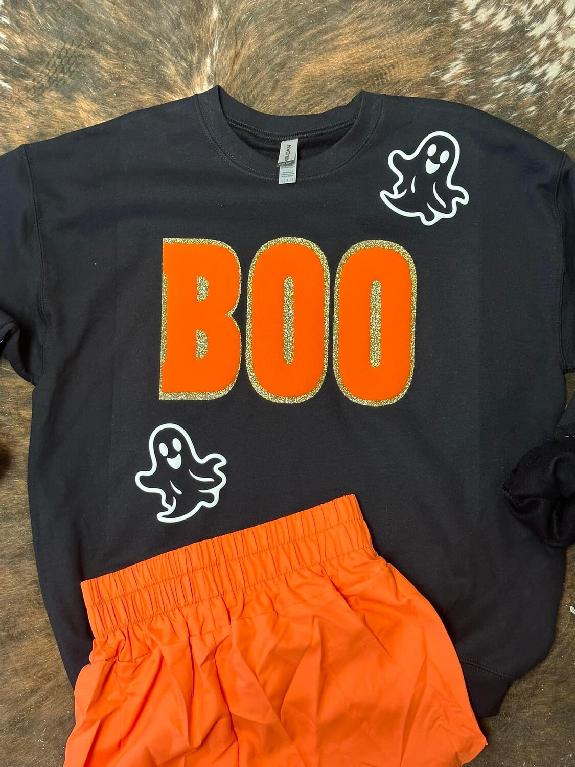 Boo puff sweatshirt