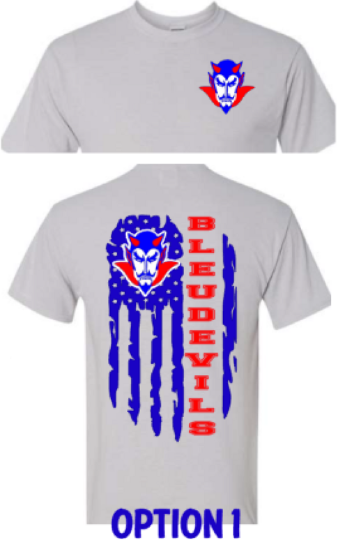 Blue Devils Flag Shirt