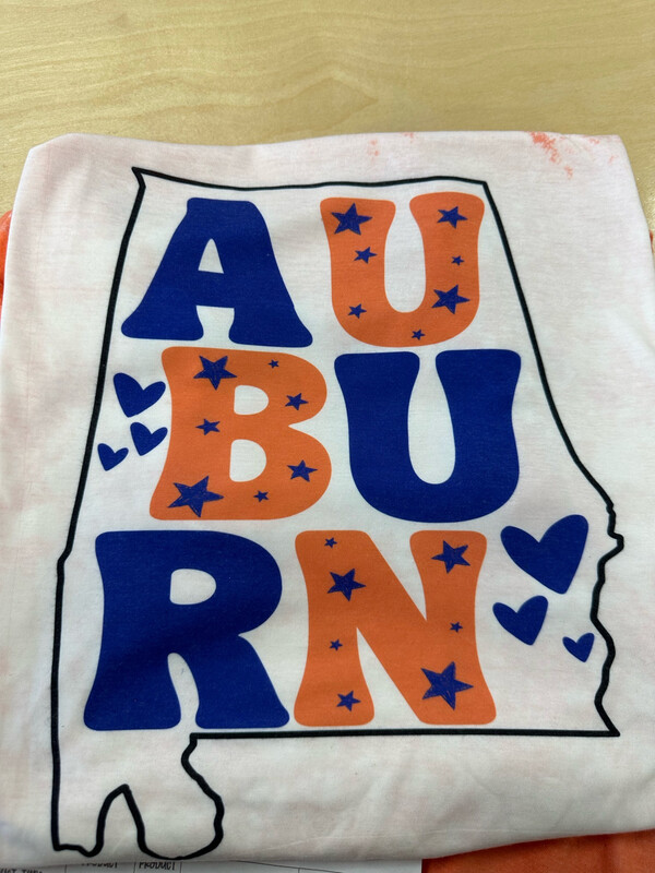 Auburn state bleached