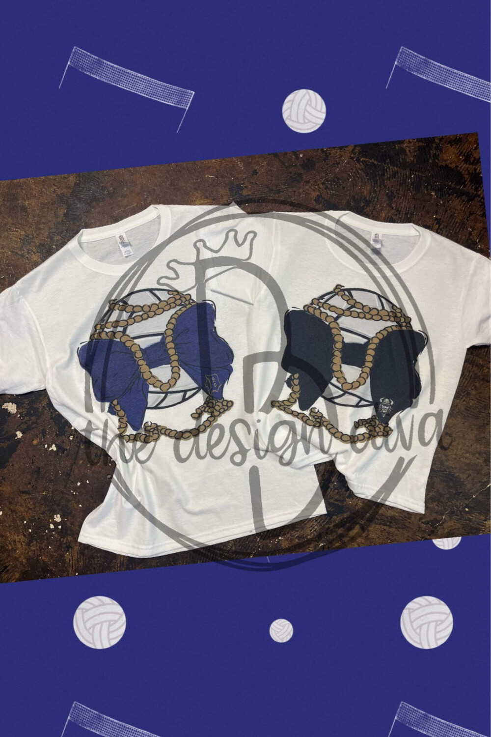Volleyball solid bow