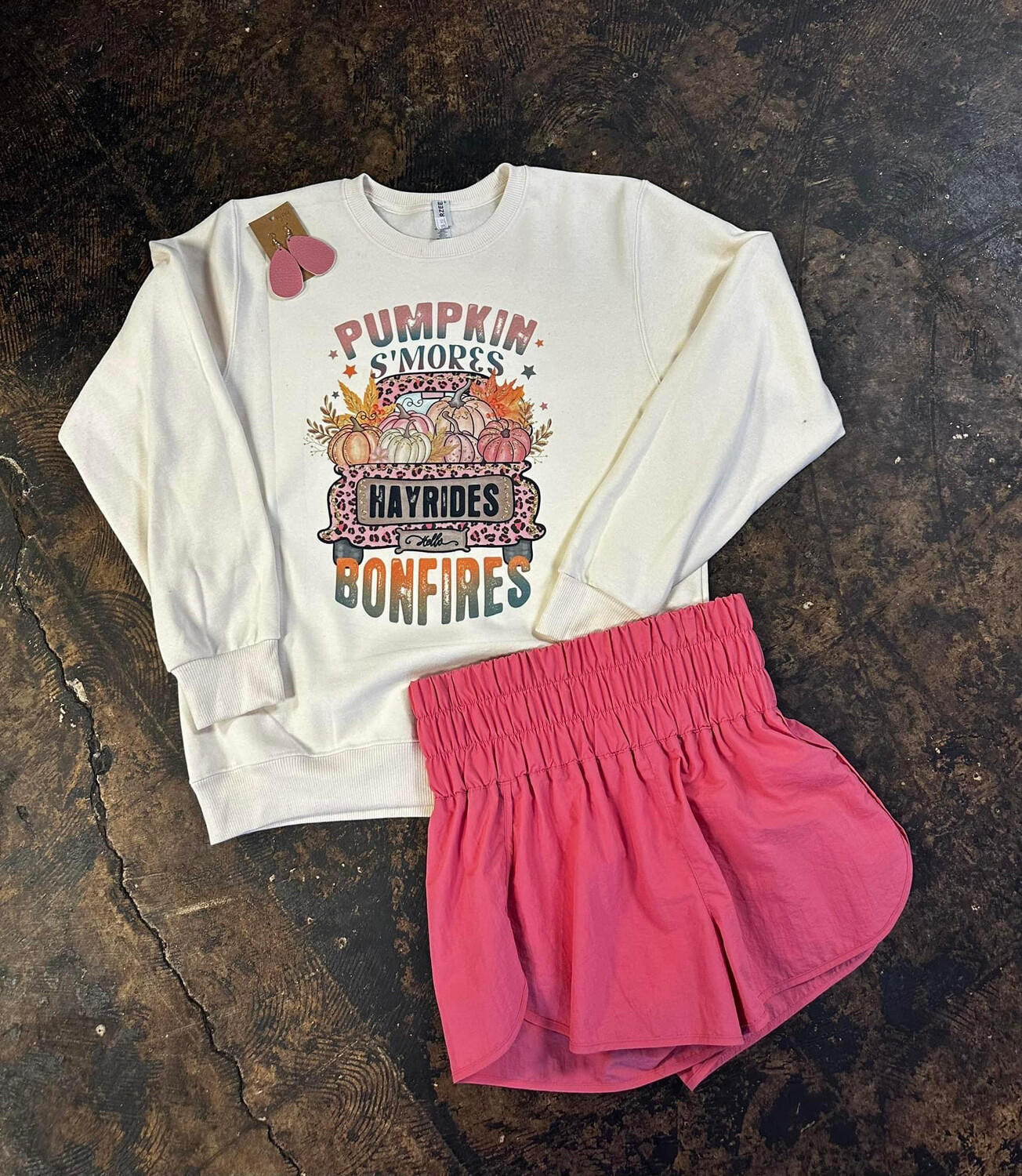 Pumpkin s’mores bonfires