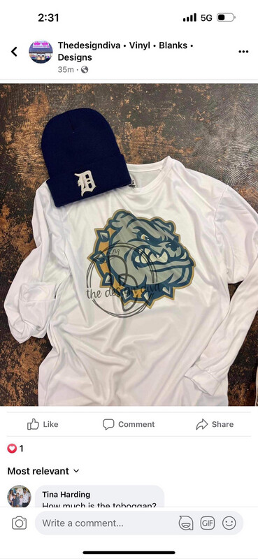 Dora bulldog dri fit longsleeve