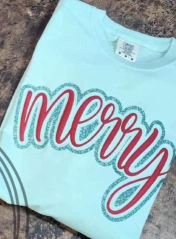 Merry cursive Longsleeve