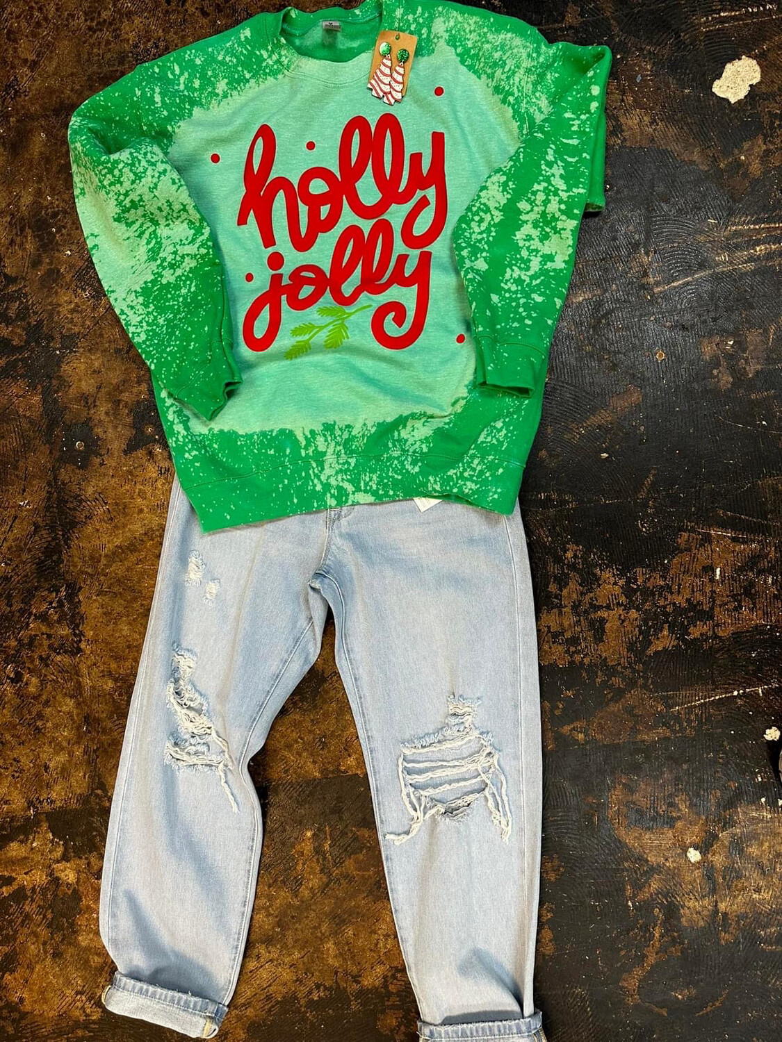 Holly jolly puff bleached