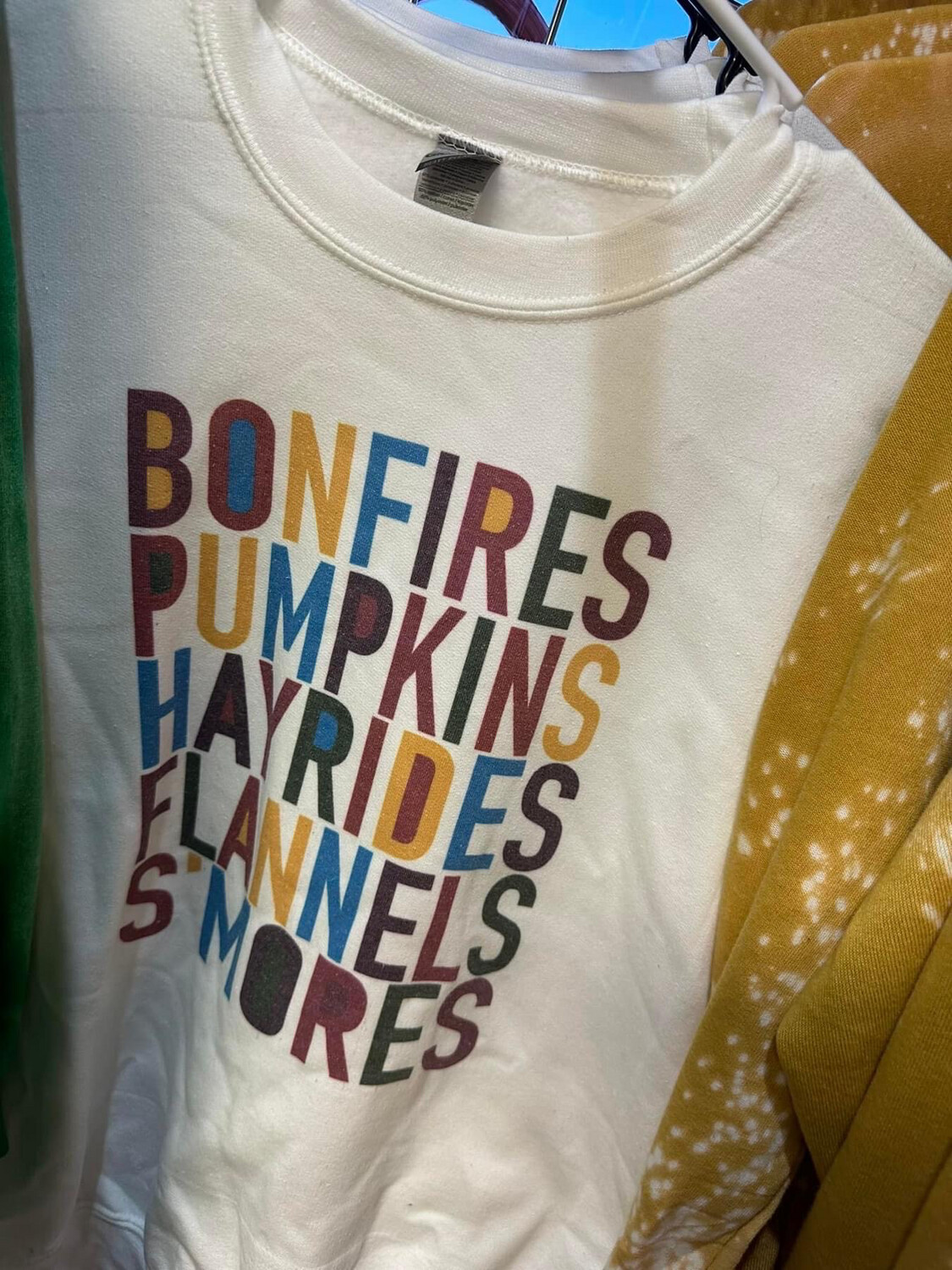 Bonfires pumpkins hayrides