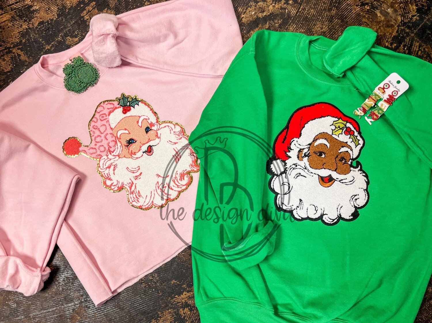 Chenille santa