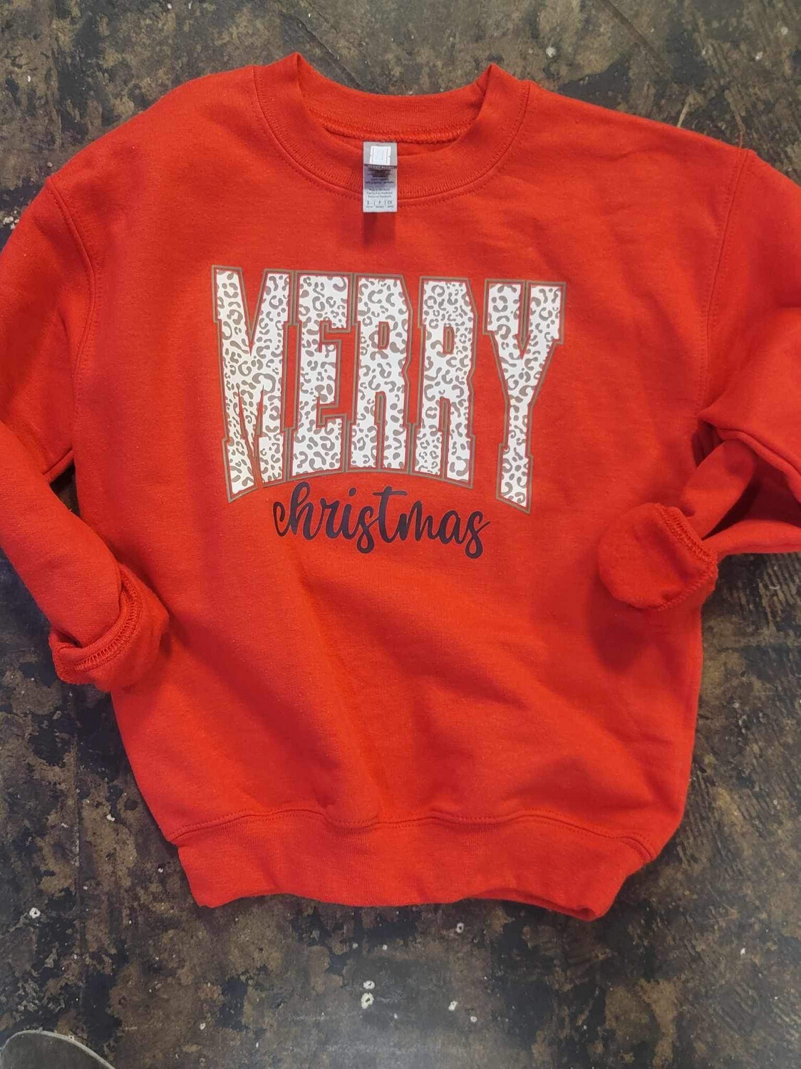 Leopard merry christmas