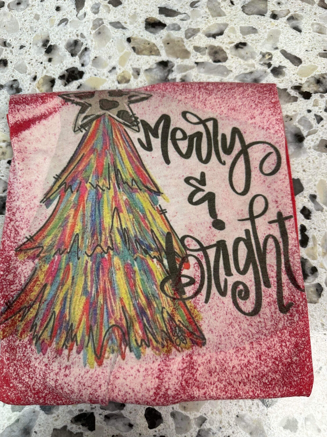 Merry &amp; Bright Colorful Leopard Tree