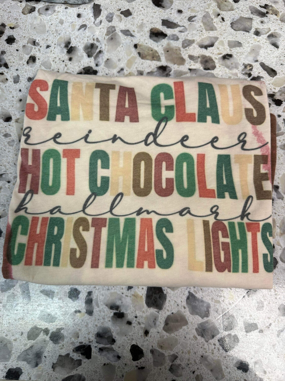 Santa Clause, Hot Chocolate, Christmas Lights