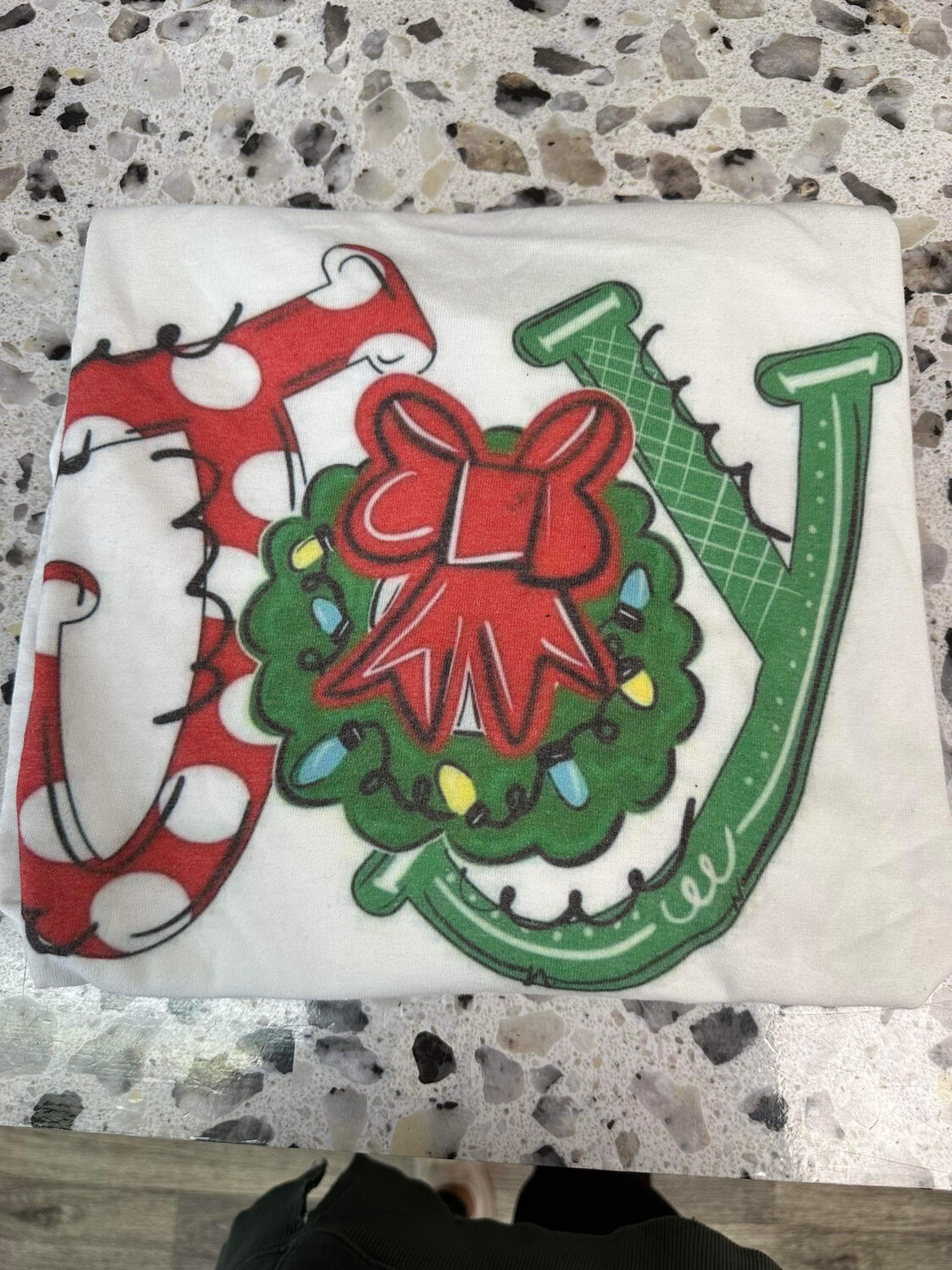 JOY wreath