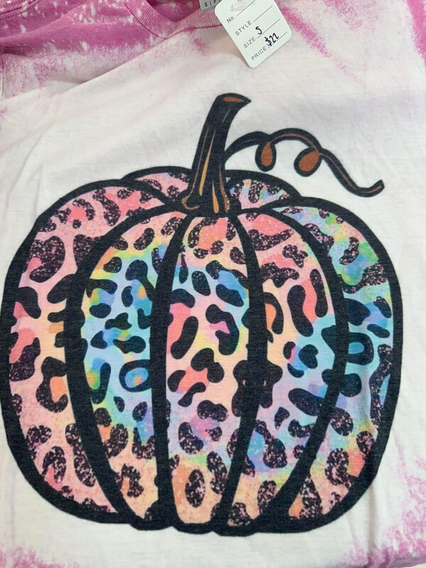 Rainbow Leopard Pumpkin