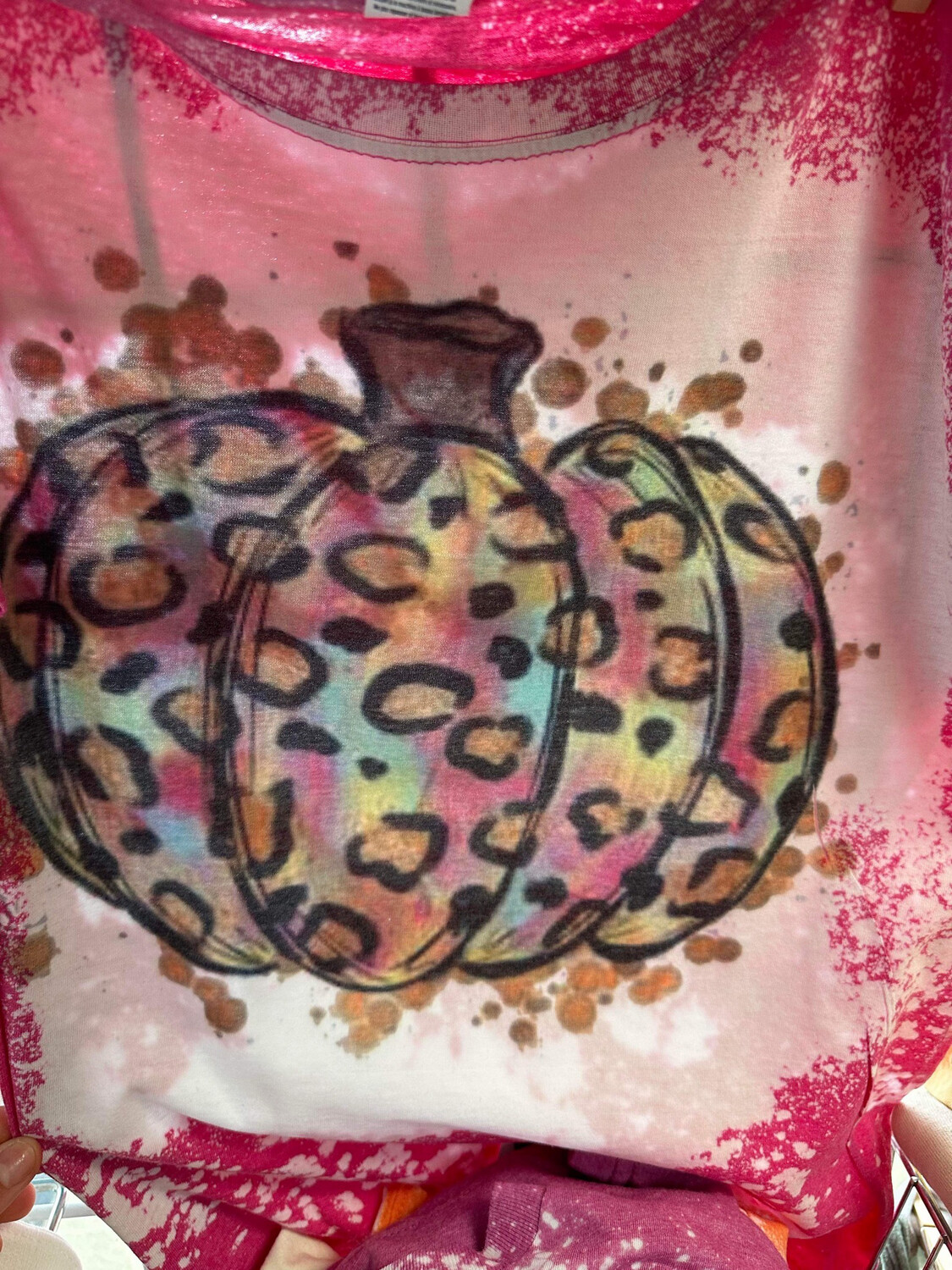 Rainbow Cheetah Pumpkin
