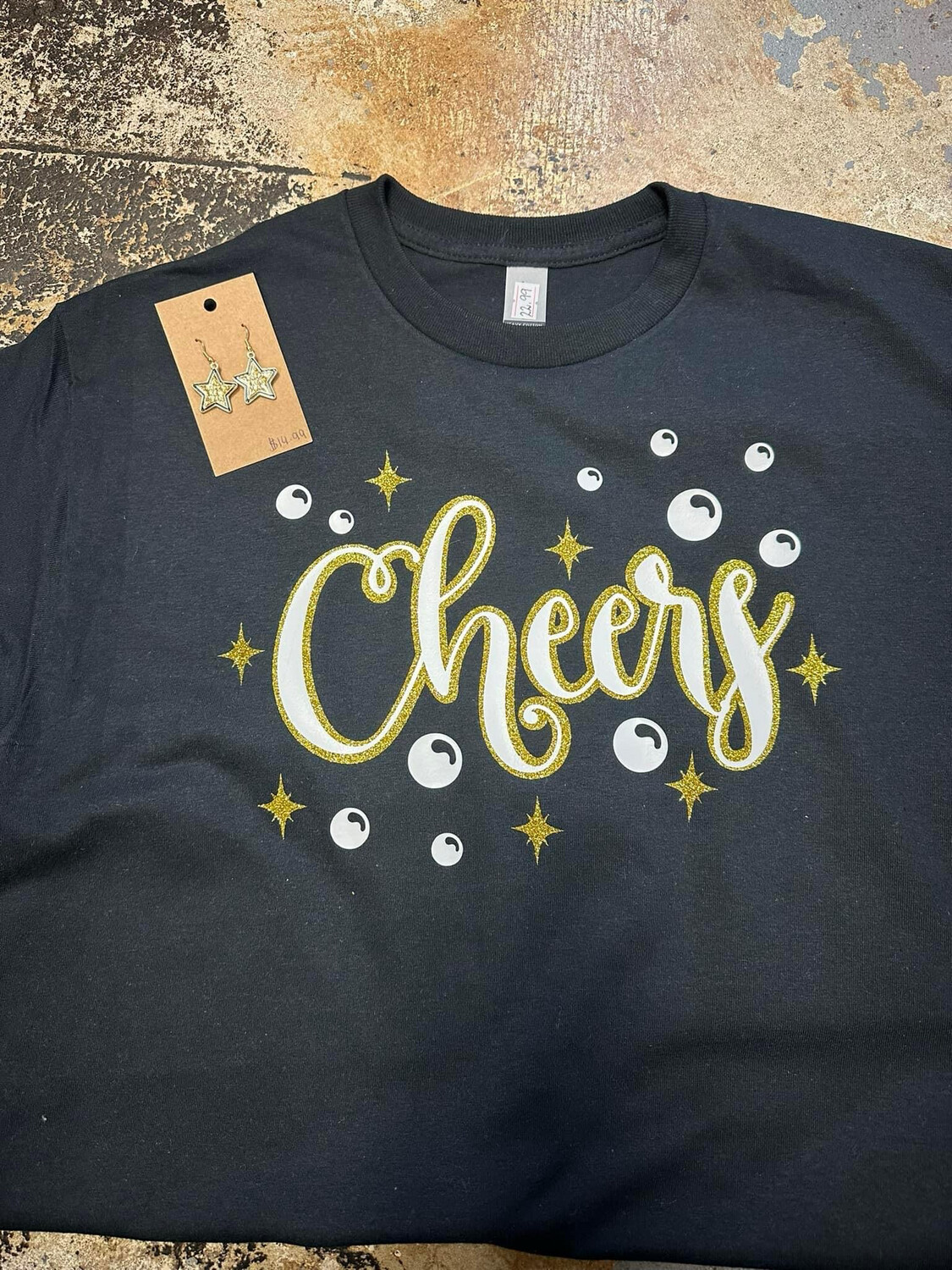 Cheers glitter