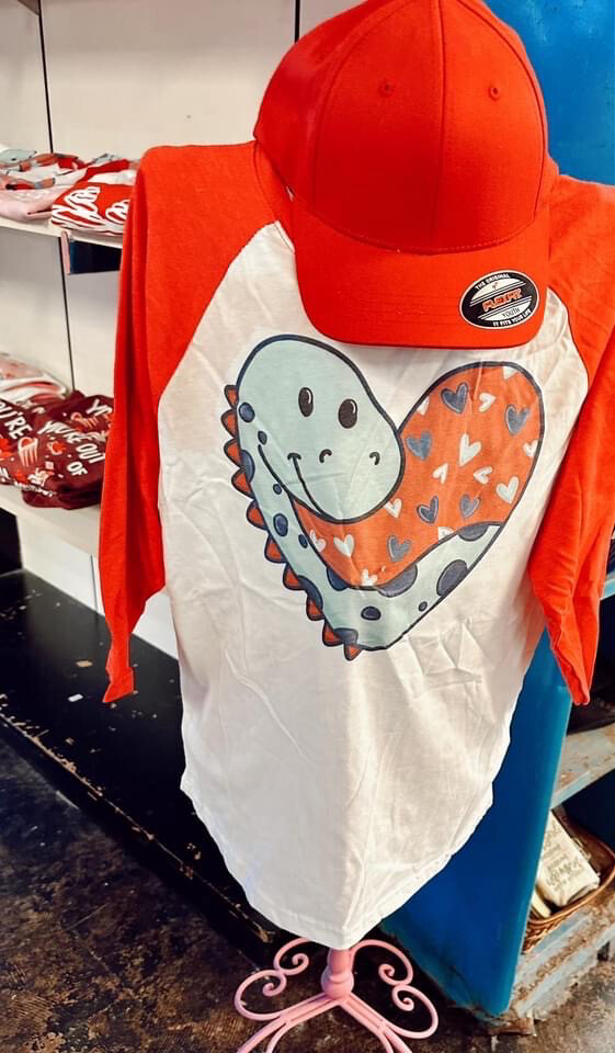 Youth Valentines Dinosaur