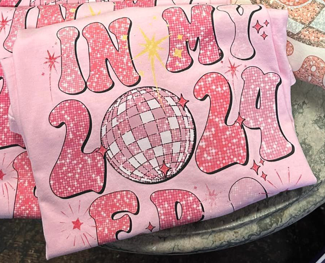 In my 2024 era pink disco