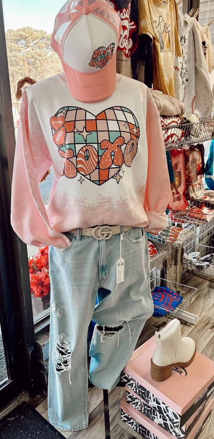 Valentines retro xoxo