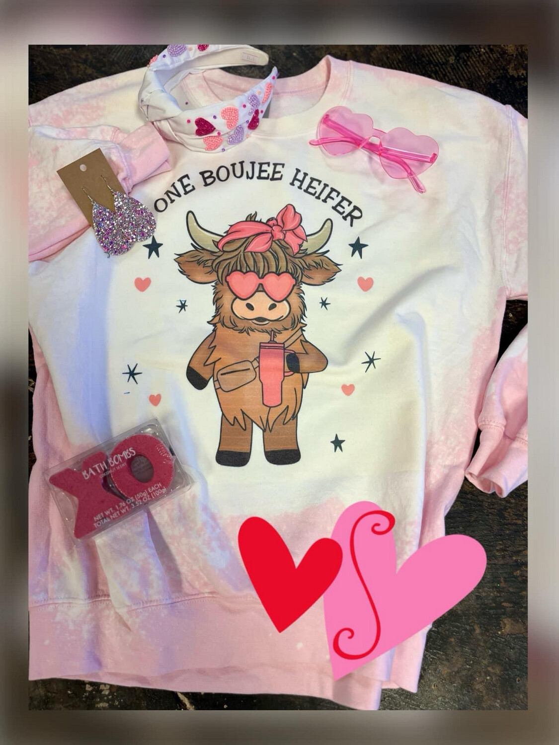 Valentines one boujee heifer